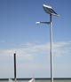 solar-powered street lamp